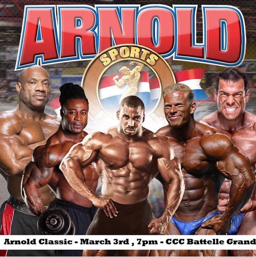Официальные списки участников турнира Arnold Classic 2018, который пройдет уже в следующие выходные - Бодибилдинг форум AnabolicShops