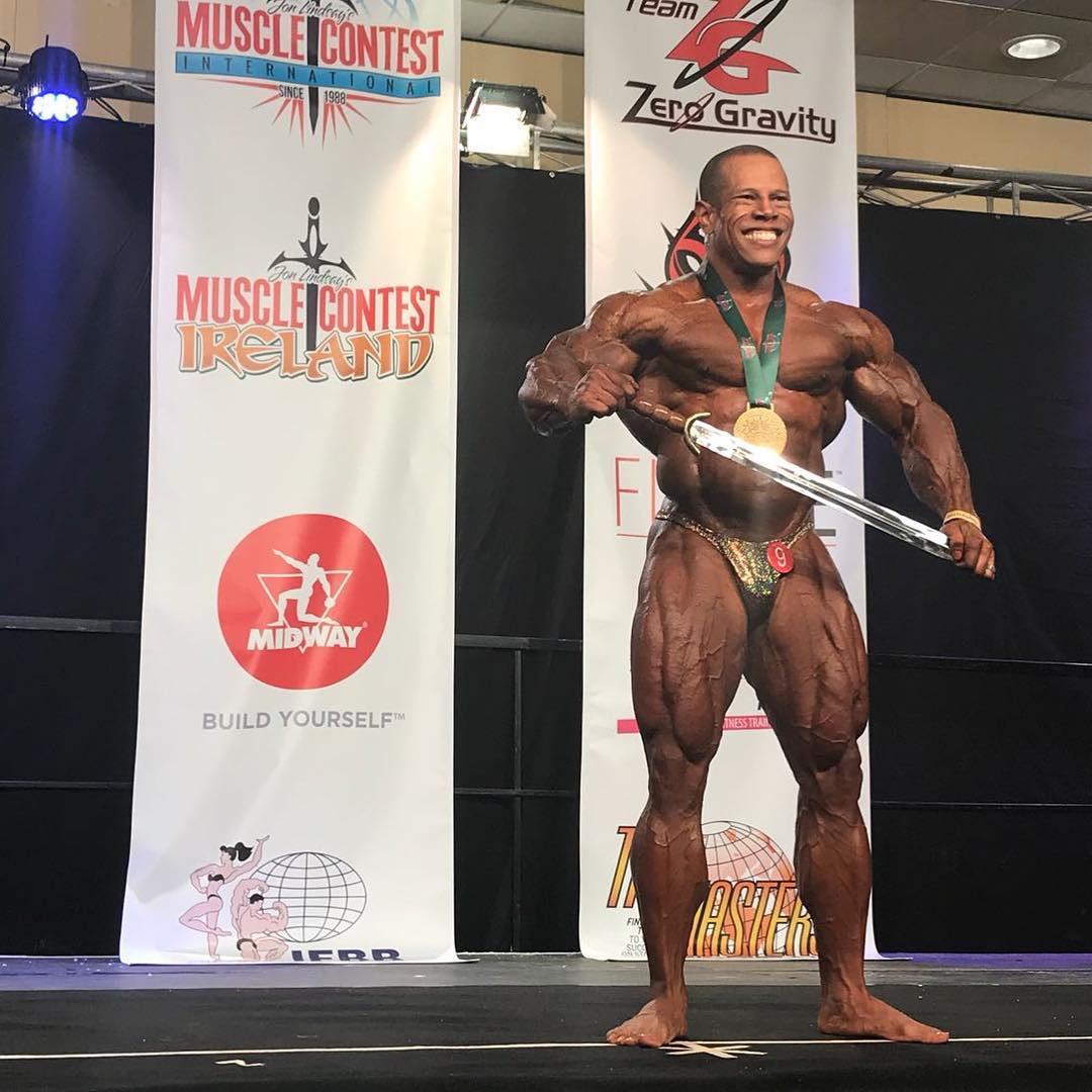 Дэвид Хенри победил на про-турнире IFBB MUSCLECONTEST IRELAND 2018 - Бодибилдинг форум AnabolicShops