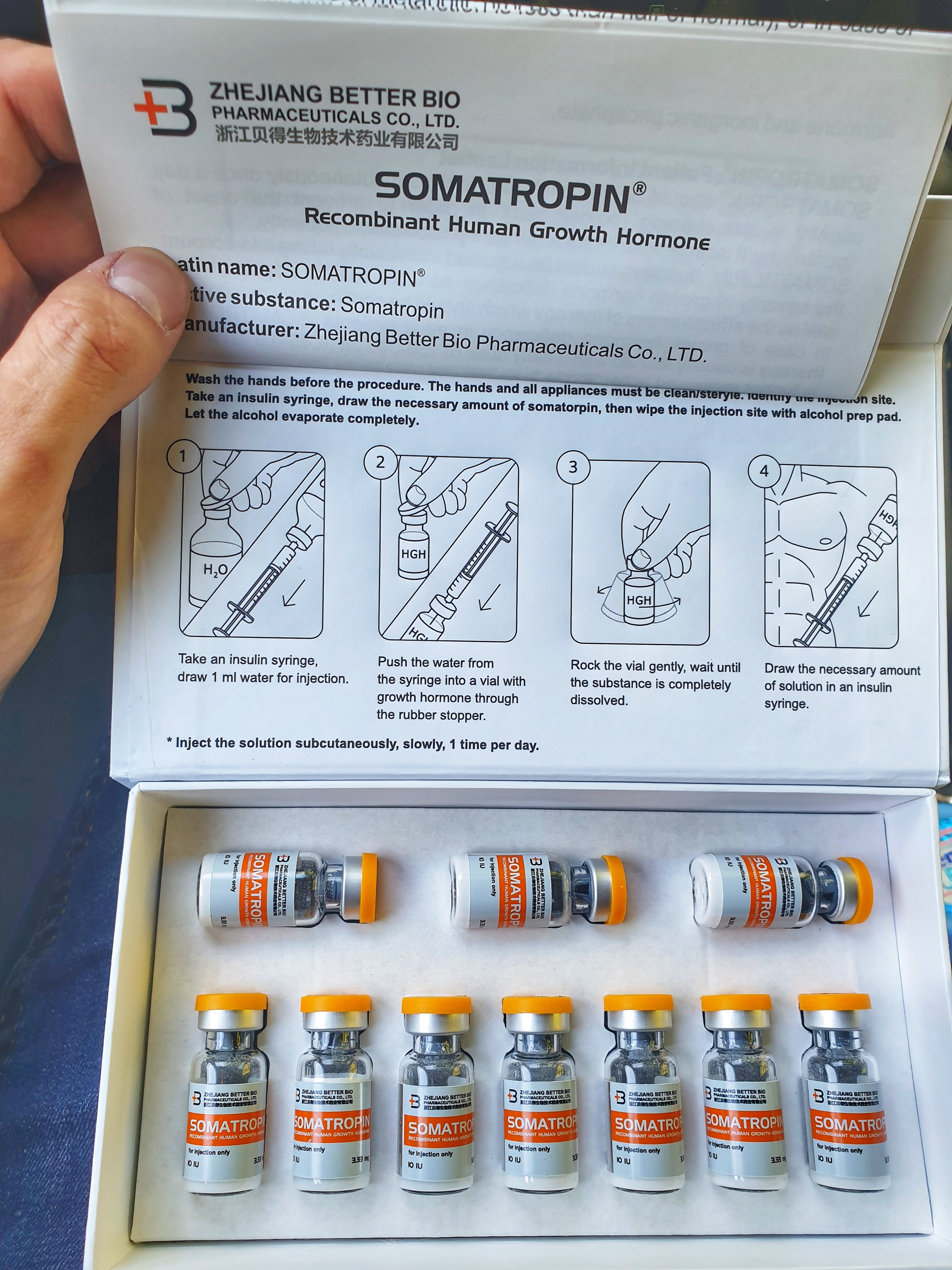 BetterBio Pharmaceuticals - Гормон роста от производителя! - Бодибилдинг форум AnabolicShops