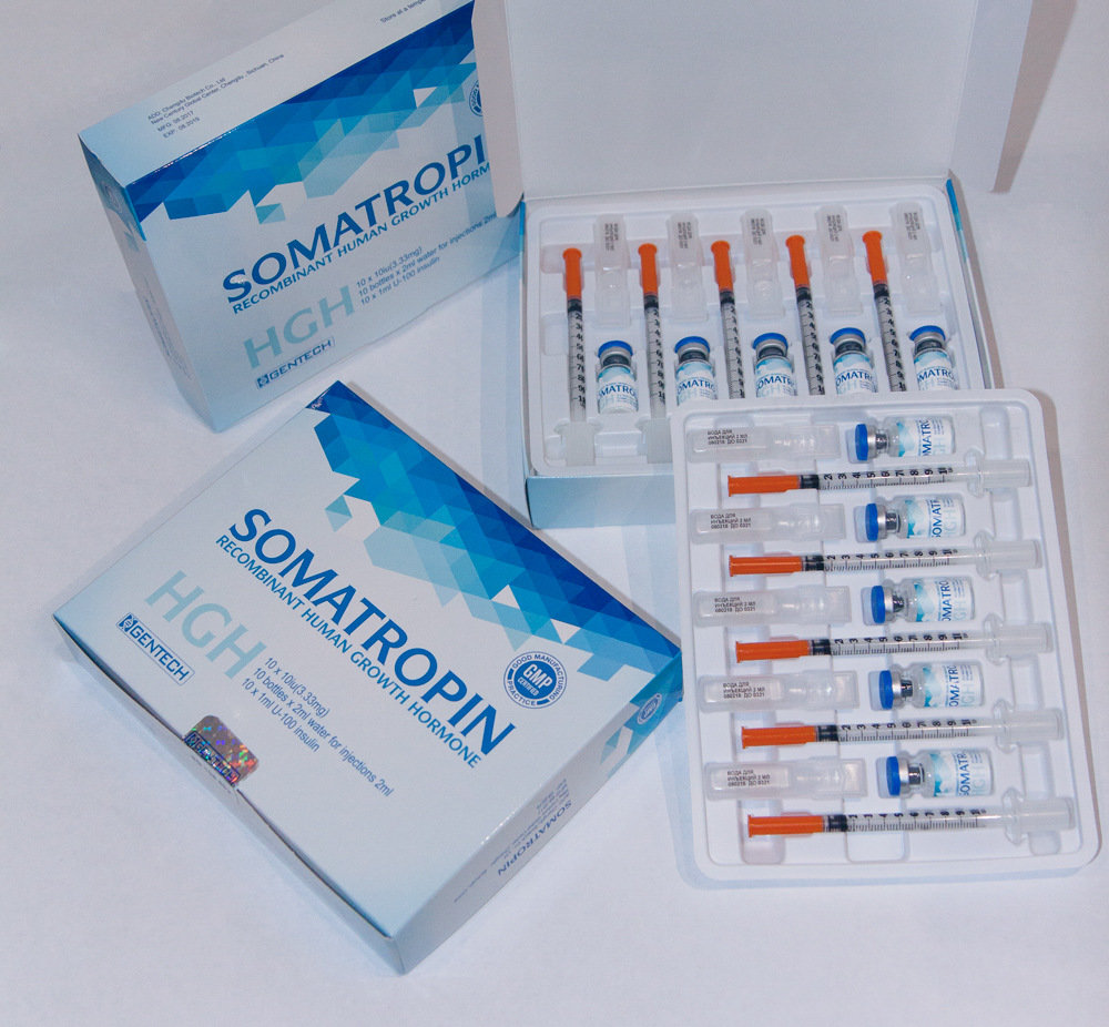 Gentech Somatropin - гормон роста - Бодибилдинг форум AnabolicShops