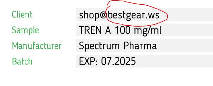 SpectrumPharma представитель в РФ и СНГ - Бодибилдинг форум AnabolicShops