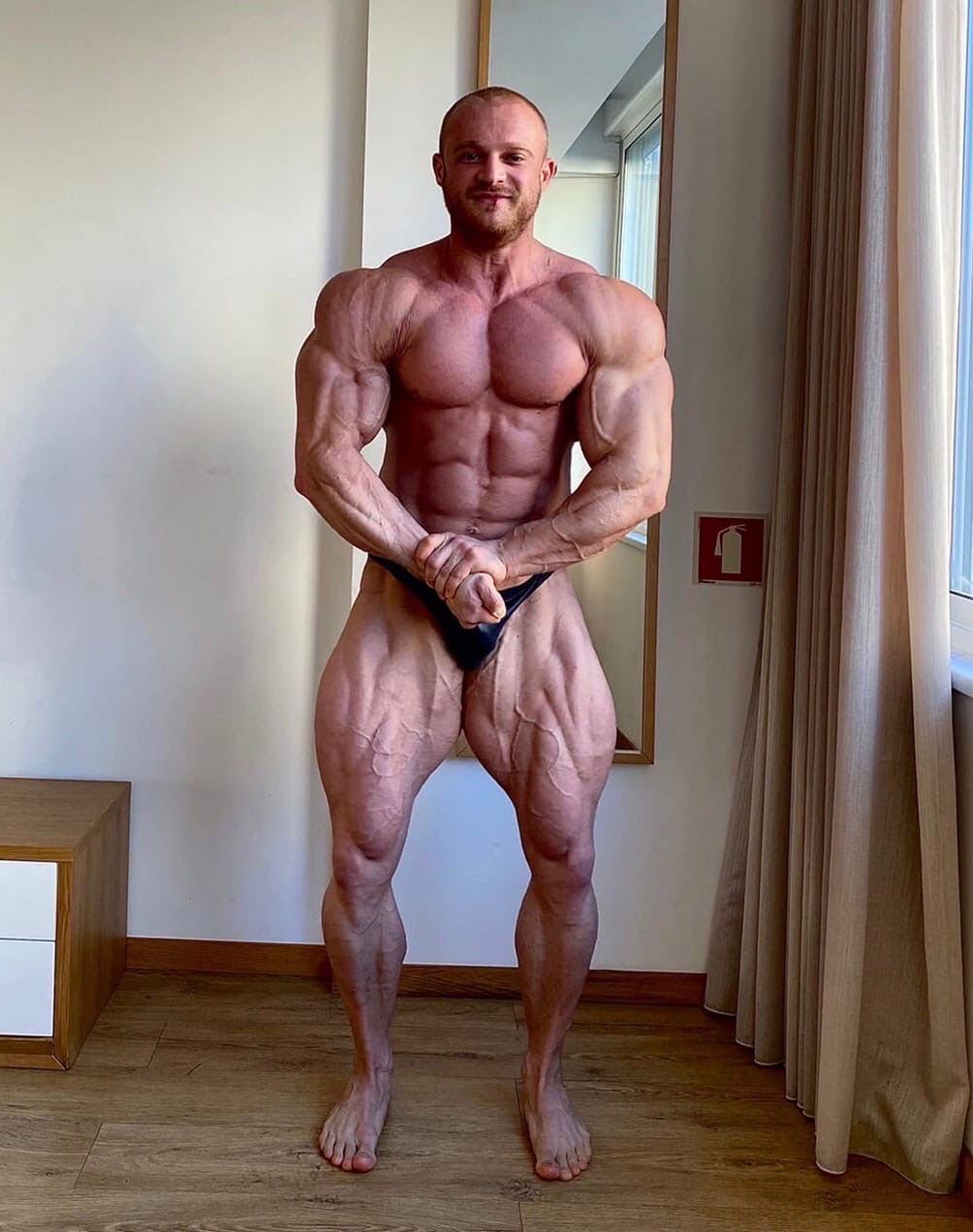 Актуальная форма Михаила Дядюк за 3 дня до Diamond Cup Portugal - Бодибилдинг форум AnabolicShops