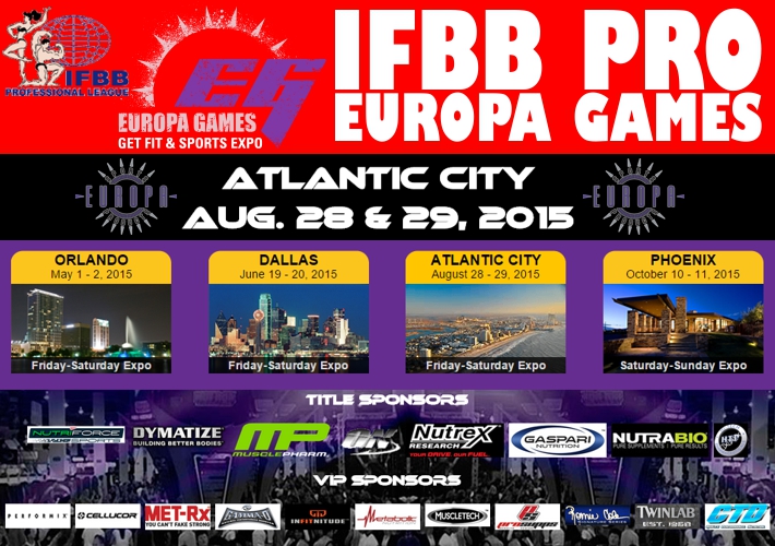 IFBB Europa Atlantic City Pro 2015 - Бодибилдинг форум AnabolicShops