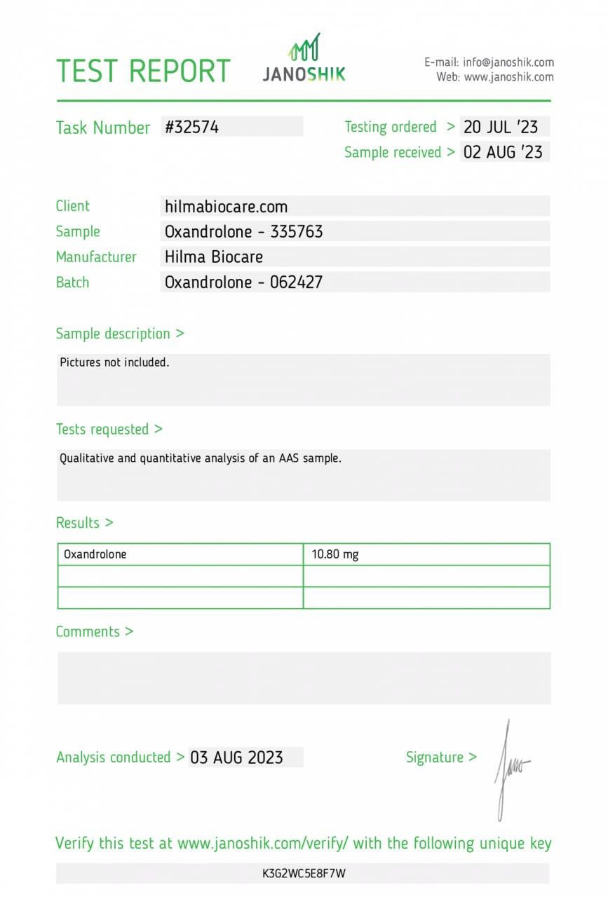 Hilma PRO - с заботой о вашем здоровье! - Бодибилдинг форум AnabolicShops