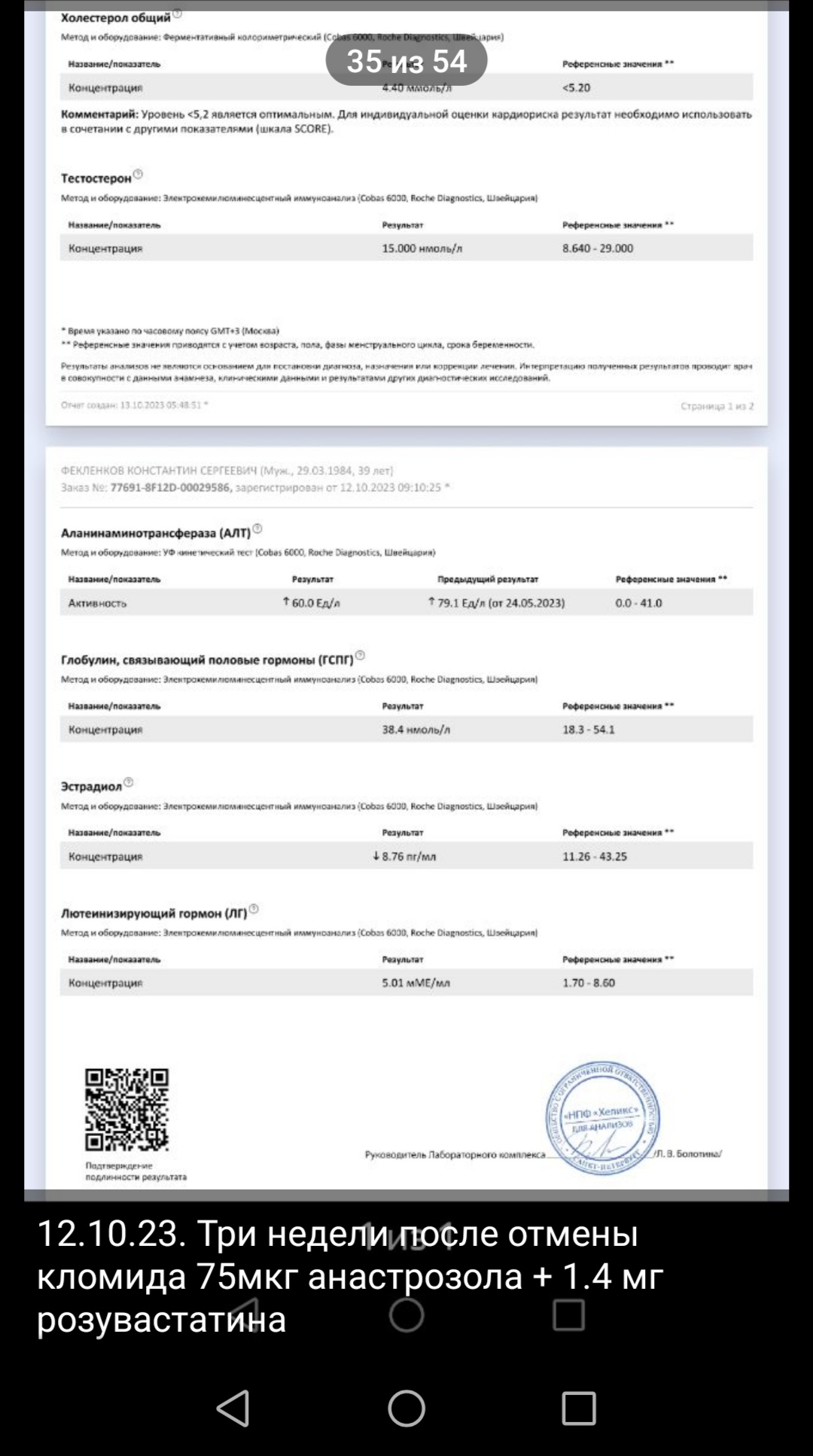 Разбор анализов гормонов, помощь специалиста - Бодибилдинг форум AnabolicShops
