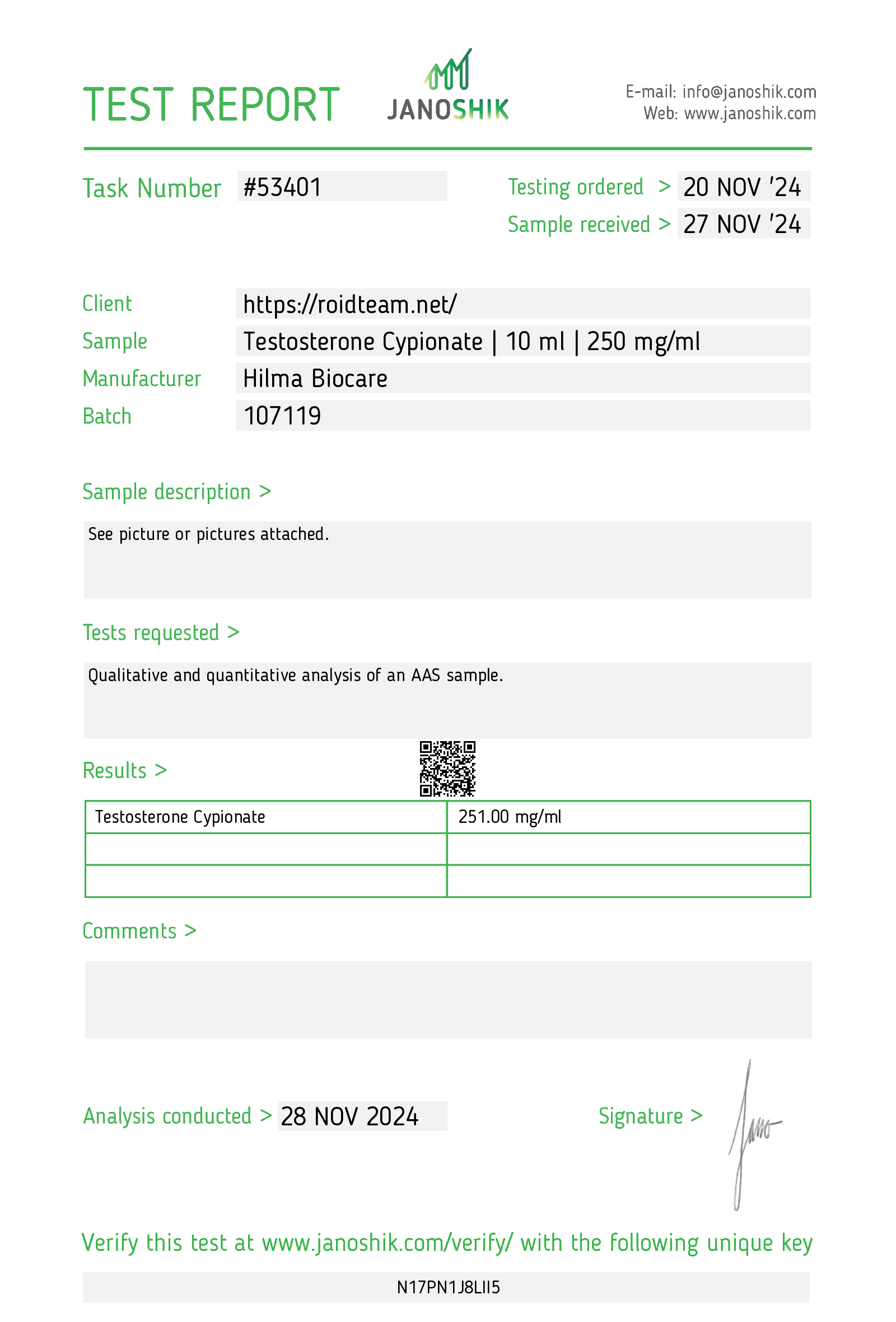 Hilma PRO - с заботой о вашем здоровье! - Бодибилдинг форум AnabolicShops