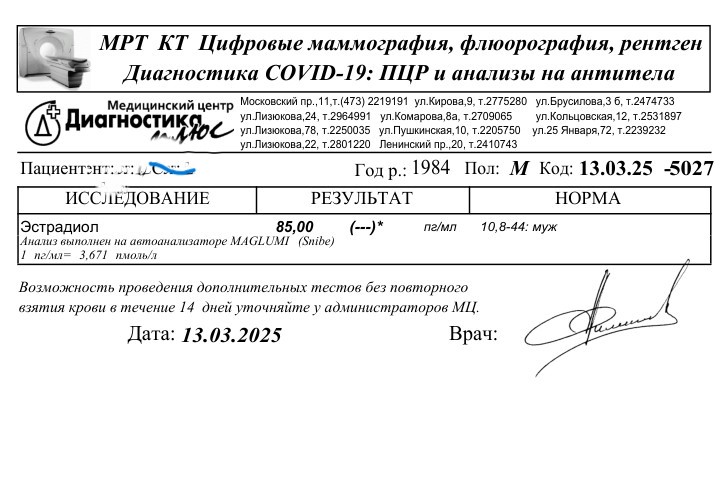 Тесты и анализы от Nurik19 - Бодибилдинг форум AnabolicShops