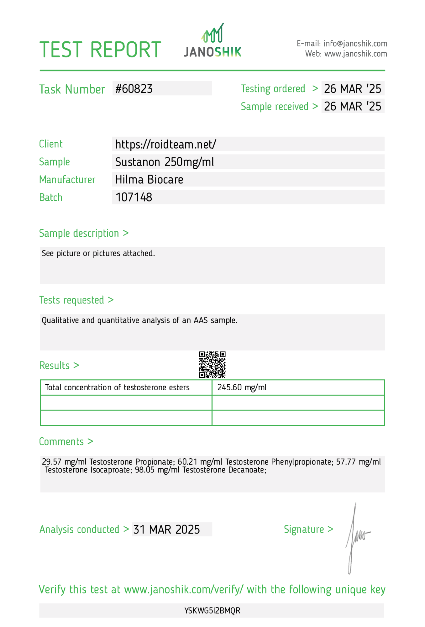 Hilma PRO - с заботой о вашем здоровье! - Бодибилдинг форум AnabolicShops