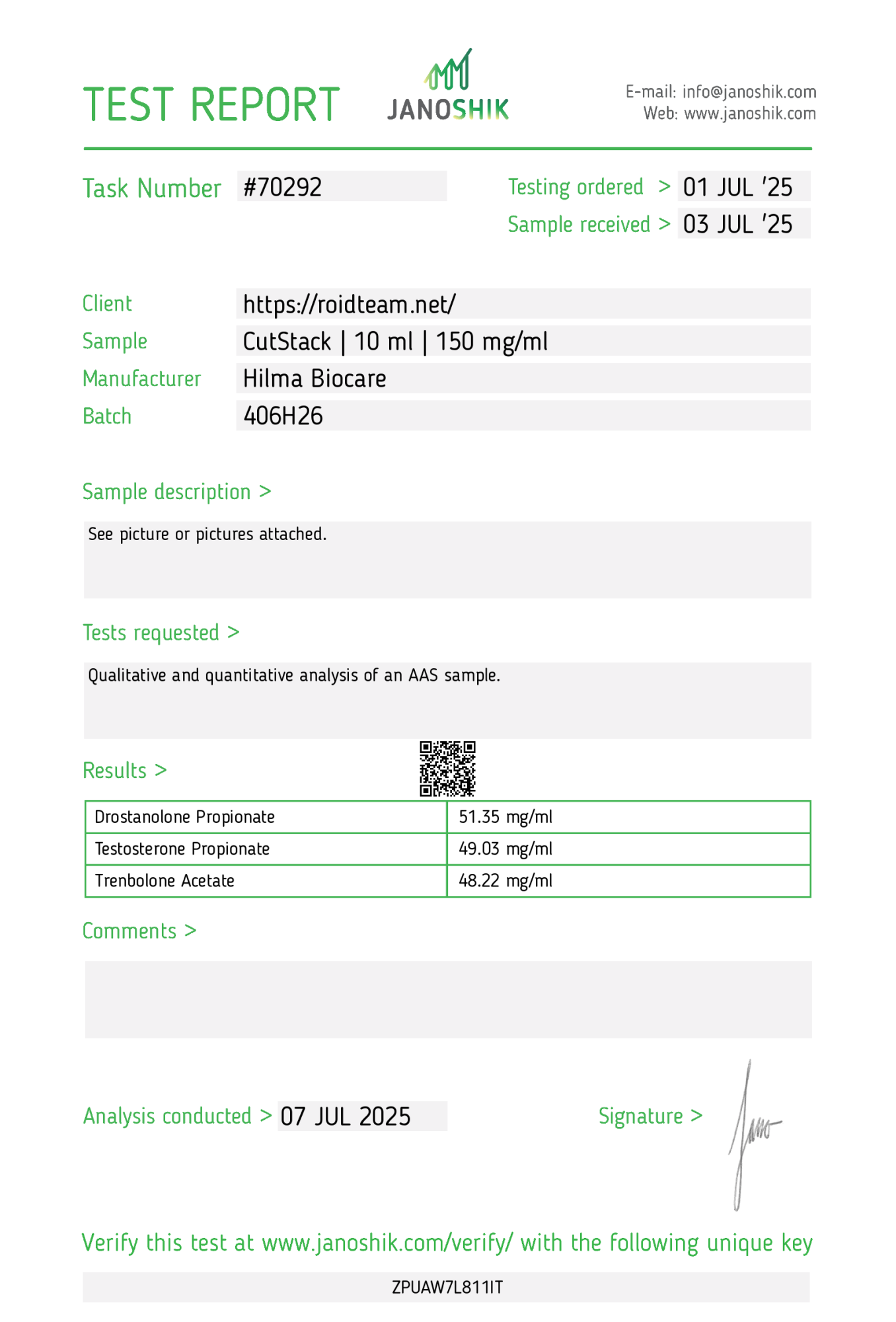 RoidTeam - Дистрибьютор Hilma Biocare и HGH Marten в России - Бодибилдинг форум AnabolicShops