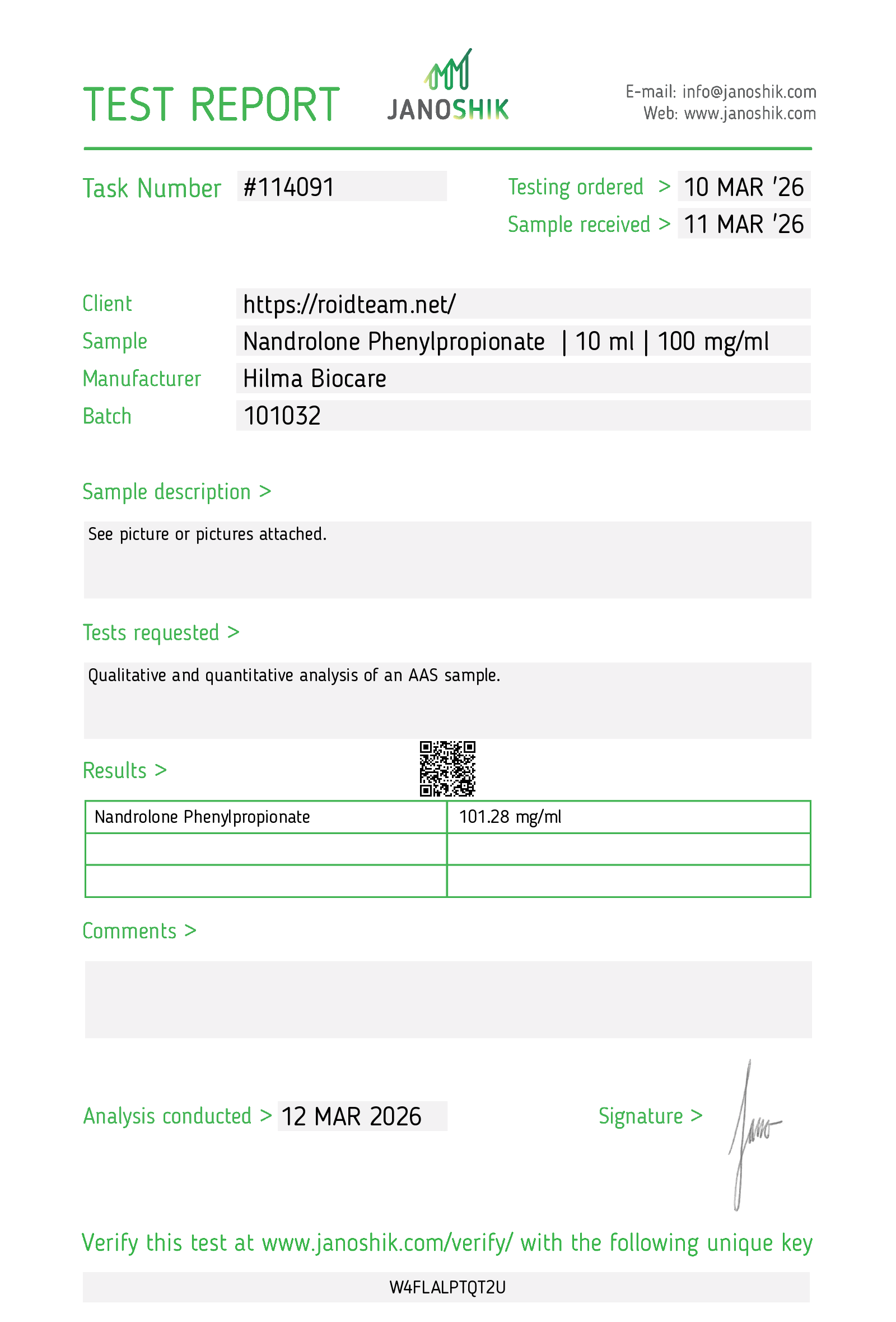 RoidTeam - Дистрибьютор Hilma Biocare и HGH Marten в России - Бодибилдинг форум AnabolicShops