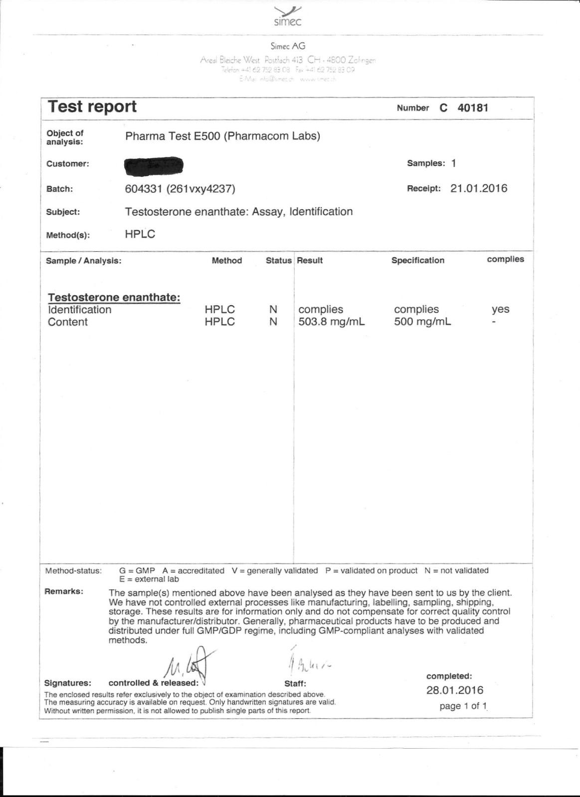 Лабораторный анализ стероидов - Бодибилдинг форум AnabolicShops