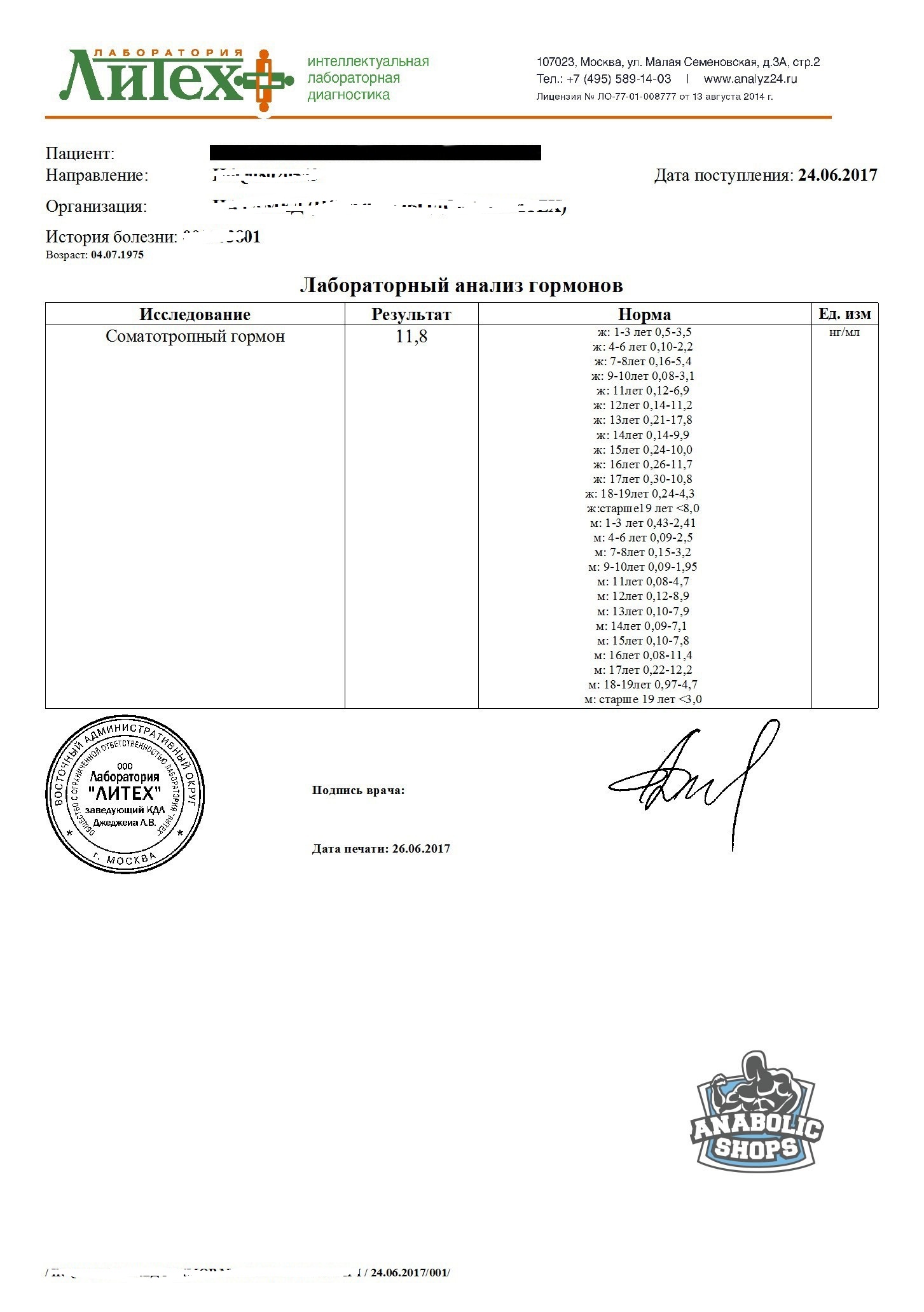 Wintropin - гормон роста - Бодибилдинг форум AnabolicShops